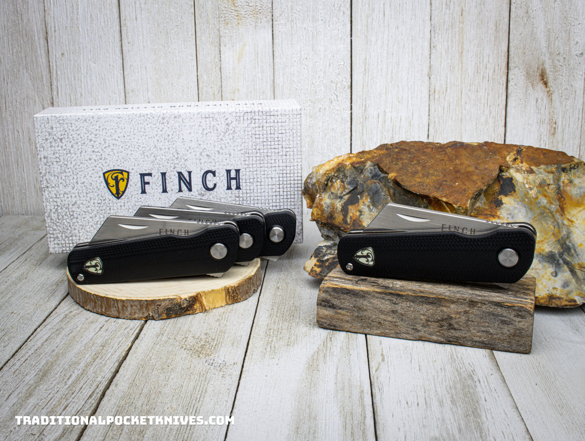 Finch Runtly G-10 Black Shiner