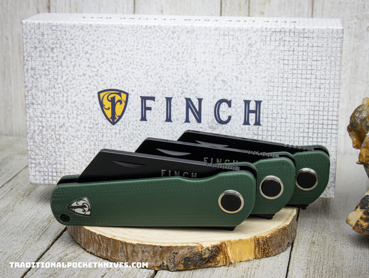 Finch Runtly G-10 Green Pumpkin DLC