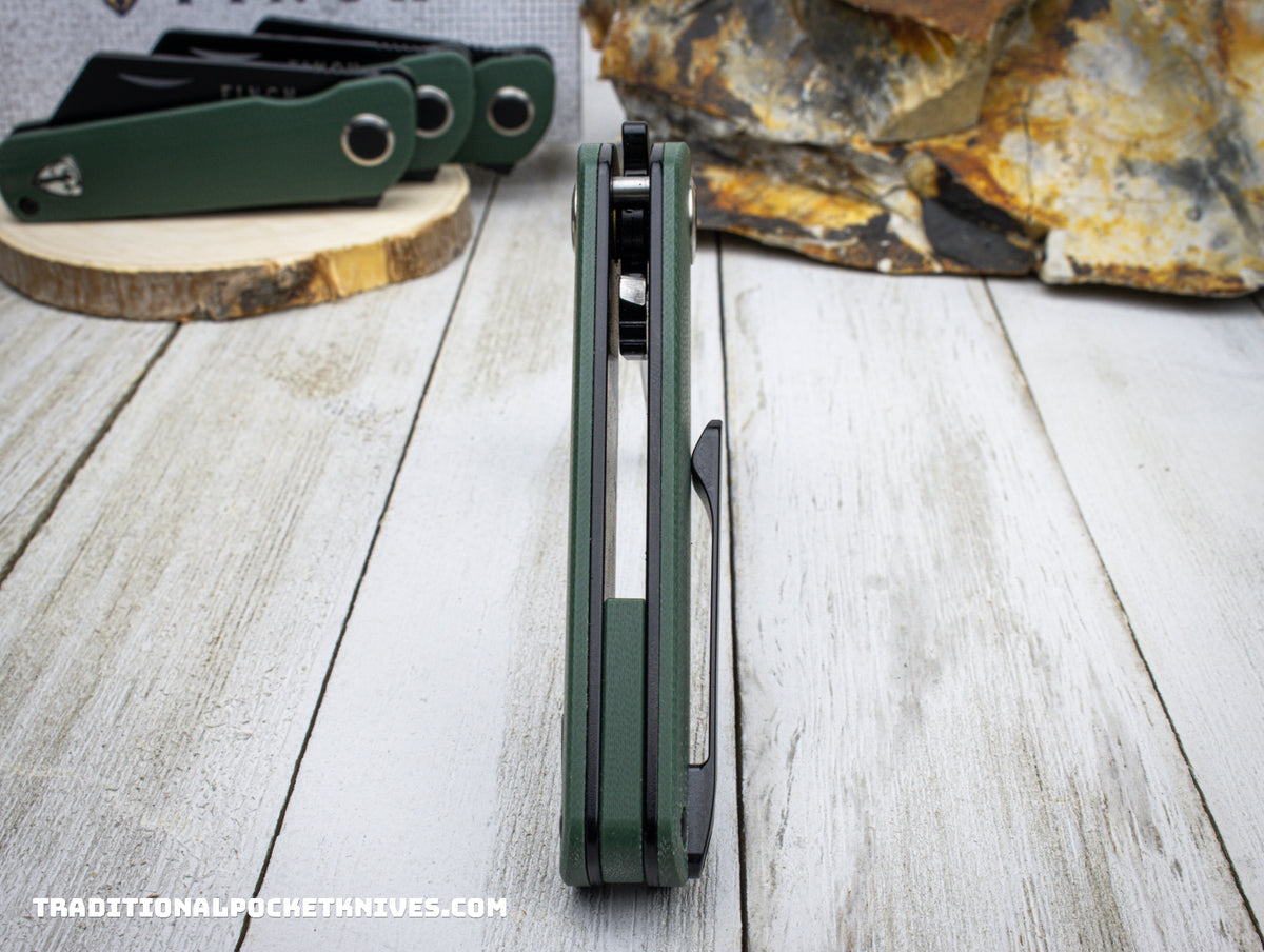 Finch Runtly G-10 Green Pumpkin DLC