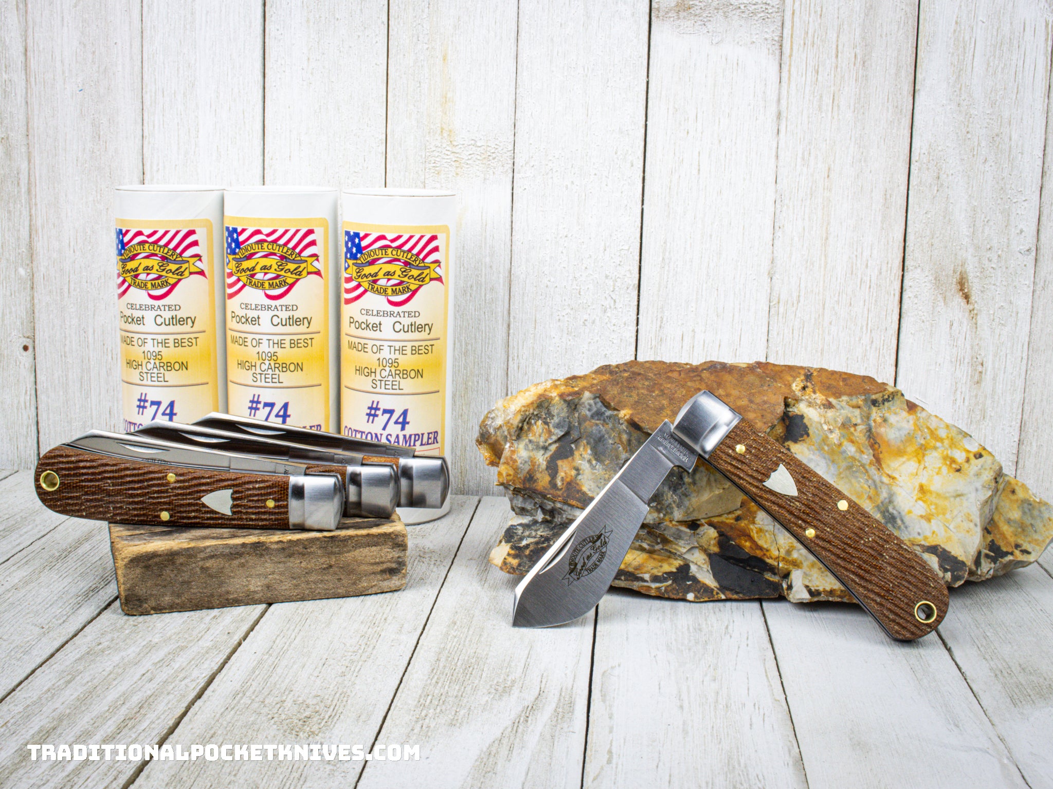 Great Eastern Cutlery #749123 Tidioute Cutlery Cotton Sampler Natural ...