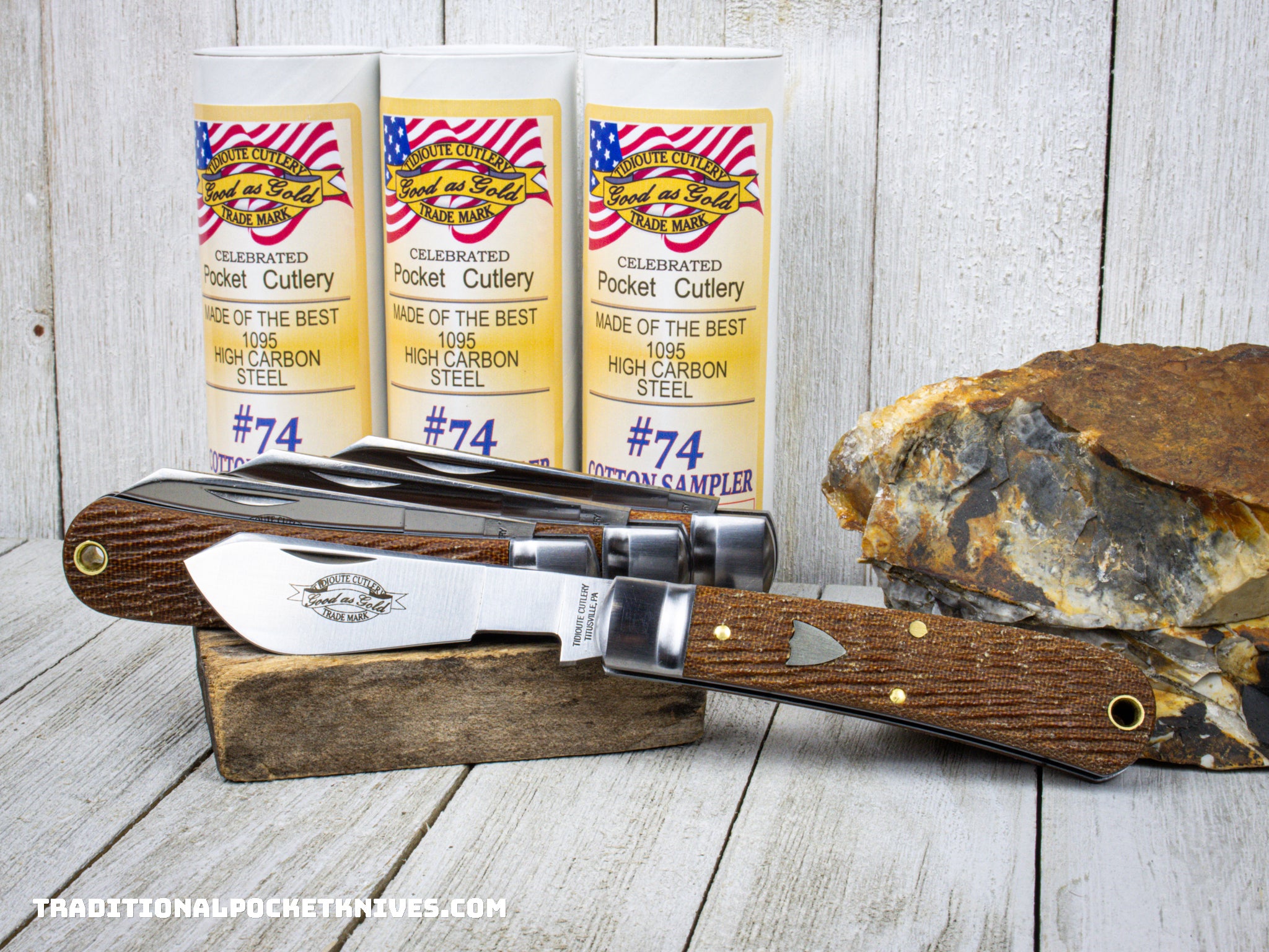 Great Eastern Cutlery #749123 Tidioute Cutlery Cotton Sampler Natural ...