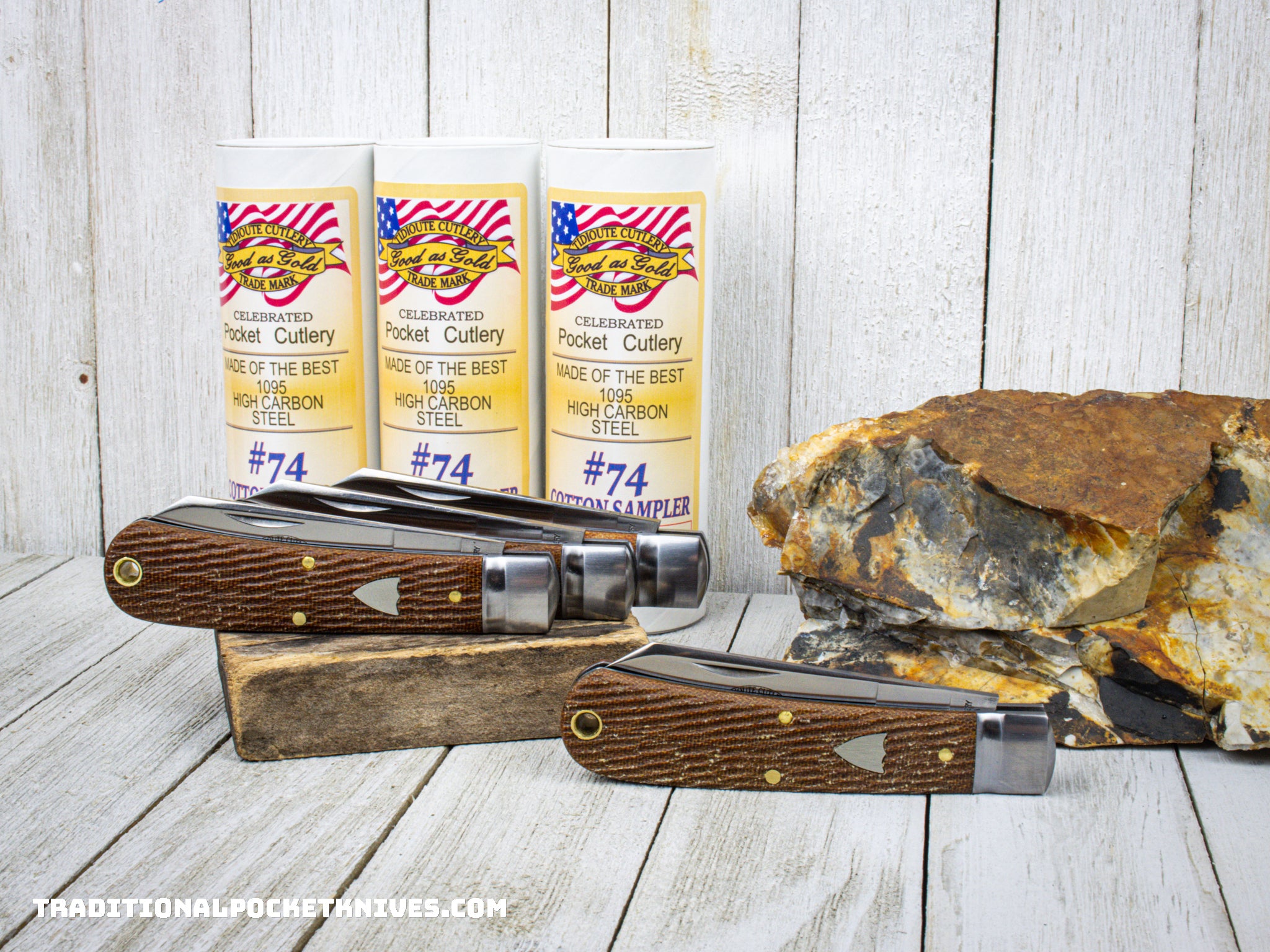 Great Eastern Cutlery #749123 Tidioute Cutlery Cotton Sampler Natural ...