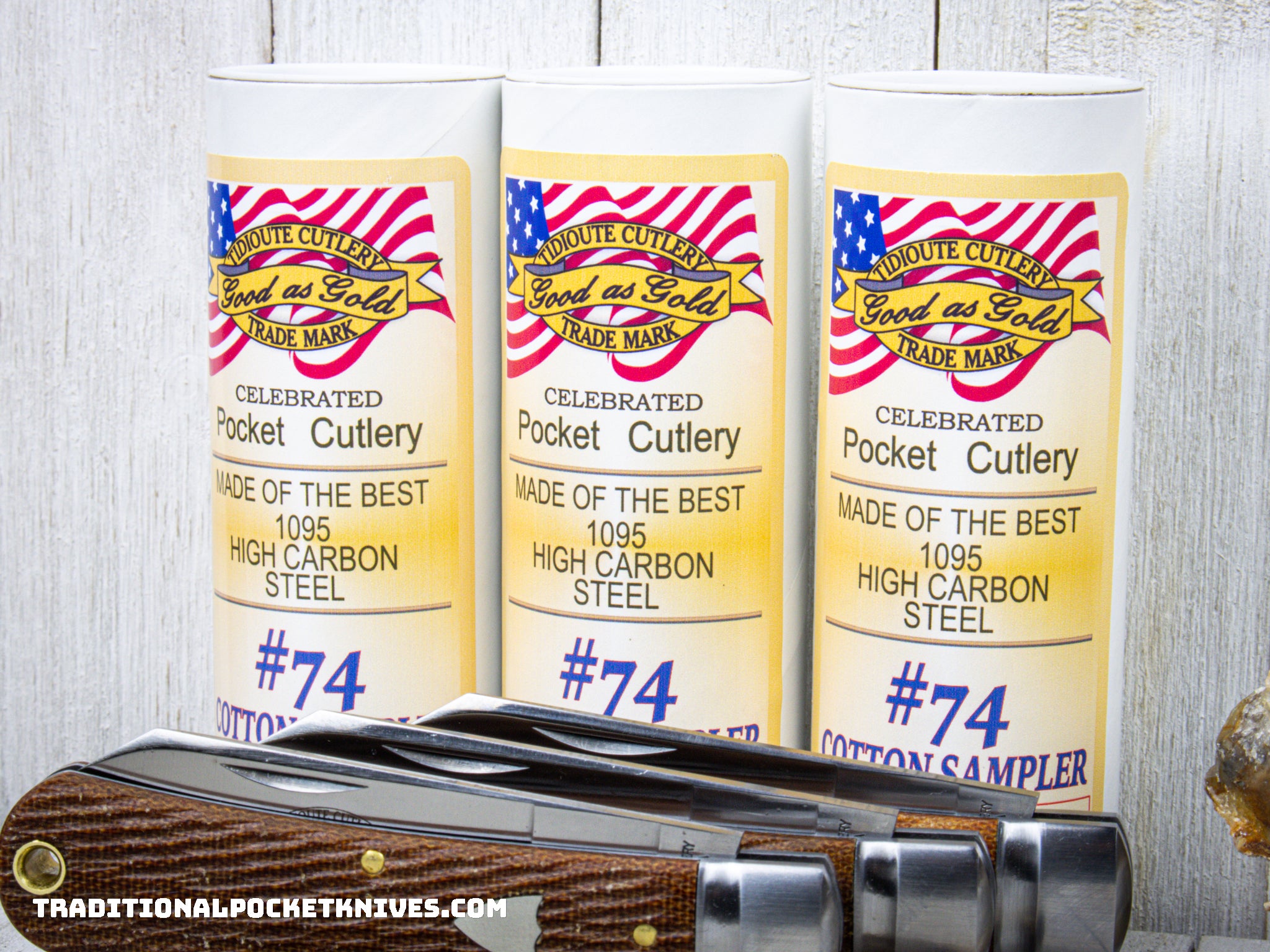 Great Eastern Cutlery #749123 Tidioute Cutlery Cotton Sampler Natural ...