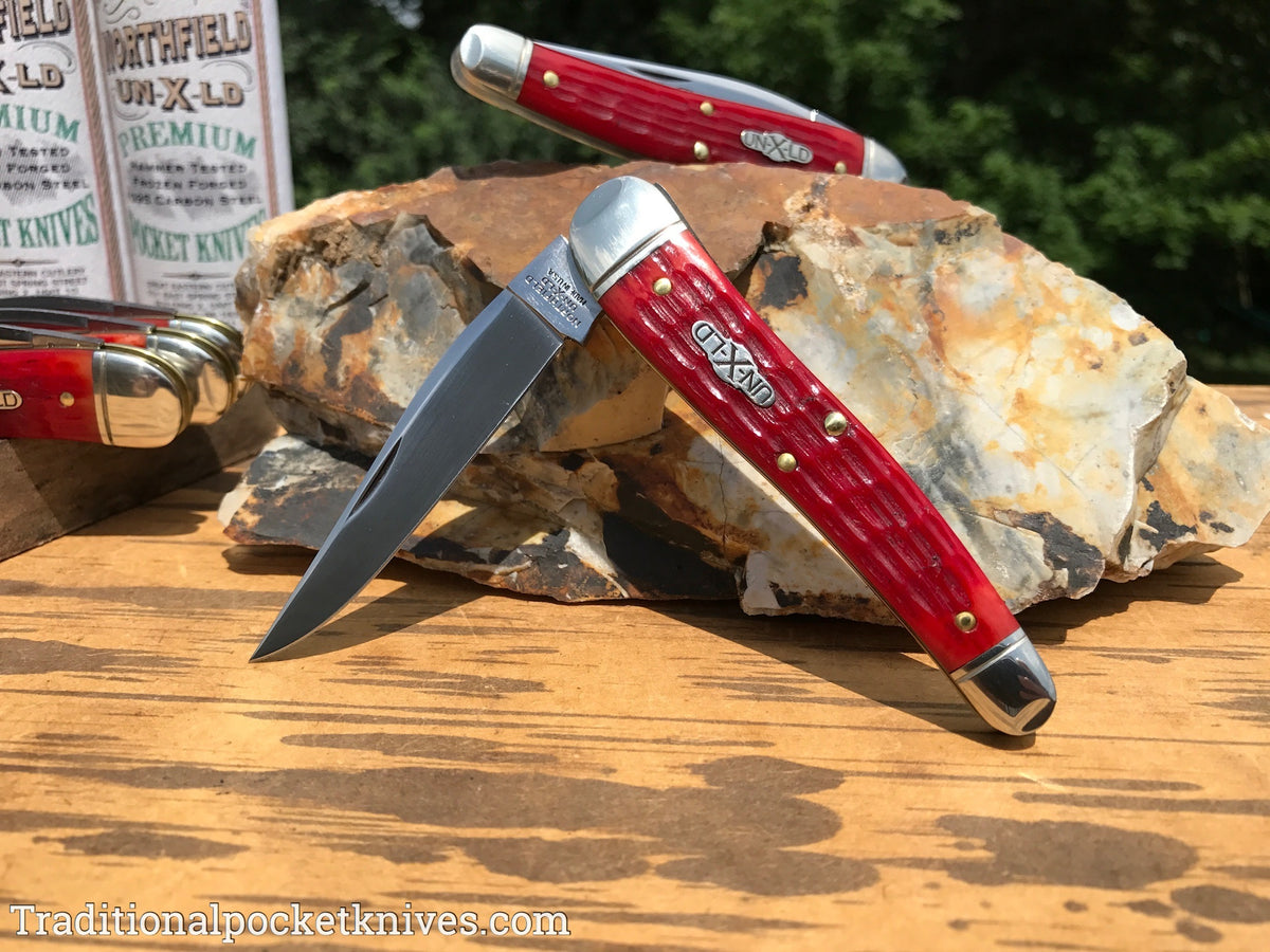 Great Eastern Cutlery #381117 Northfield UN-X-LD .38 Special Indian Paint Brush Jig Bone