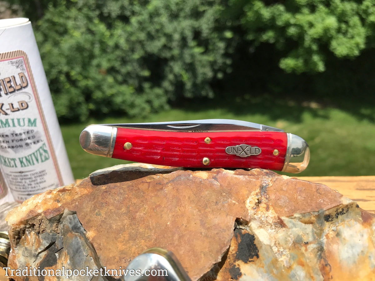 Great Eastern Cutlery #381117 Northfield UN-X-LD .38 Special Indian Paint Brush Jig Bone