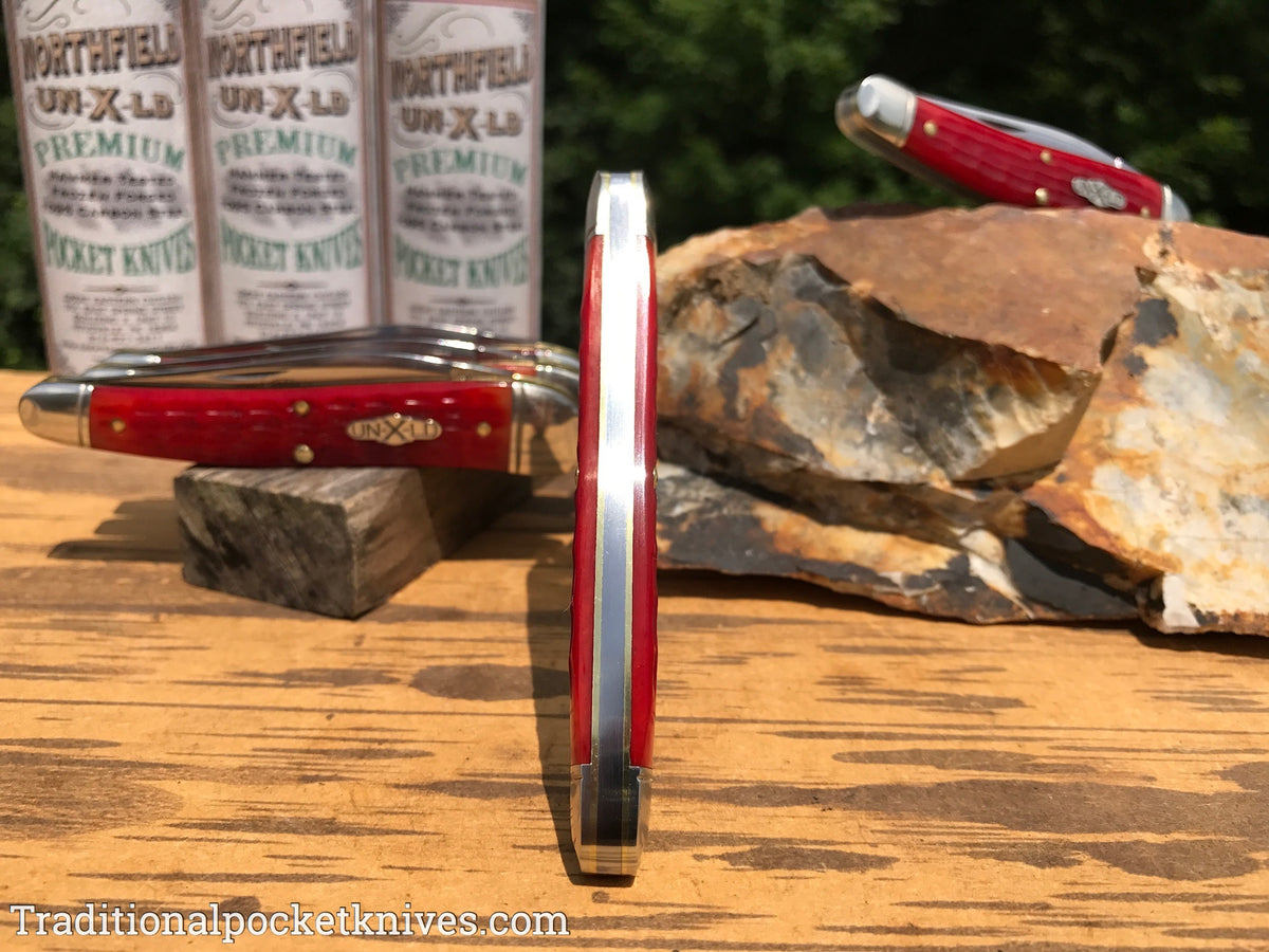 Great Eastern Cutlery #381117 Northfield UN-X-LD .38 Special Indian Paint Brush Jig Bone