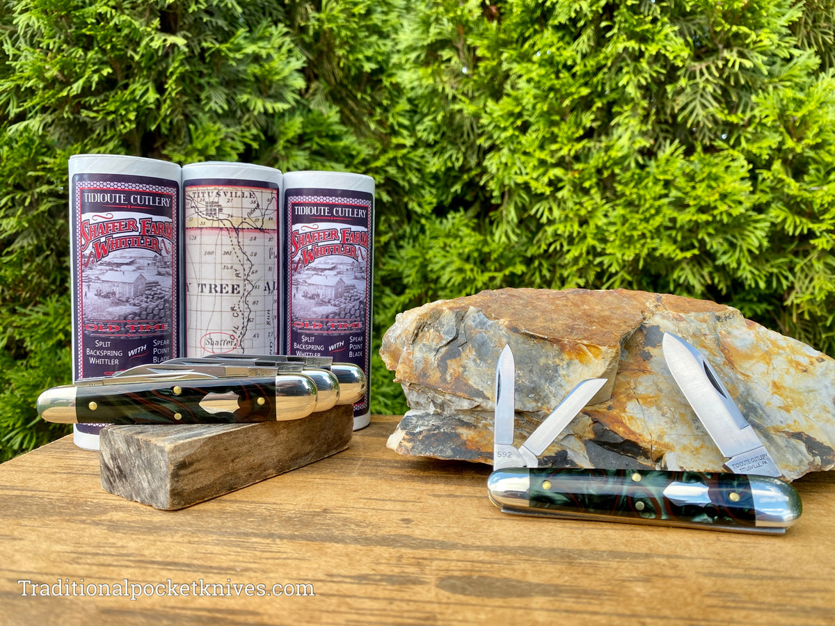 Great Eastern Cutlery #592322 Tidioute Cutlery Shaffer Farm Whittler Hummingbird Acrylic