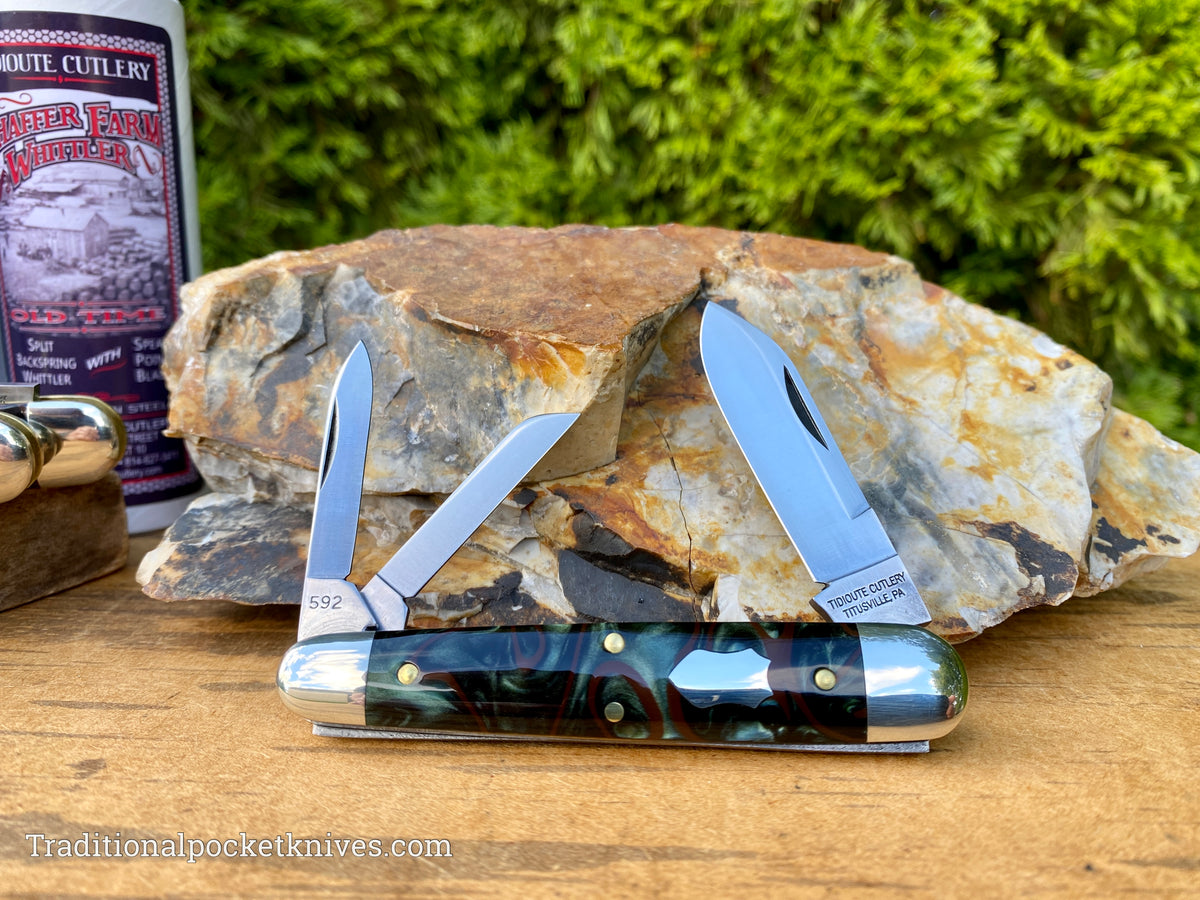 Great Eastern Cutlery #592322 Tidioute Cutlery Shaffer Farm Whittler Hummingbird Acrylic