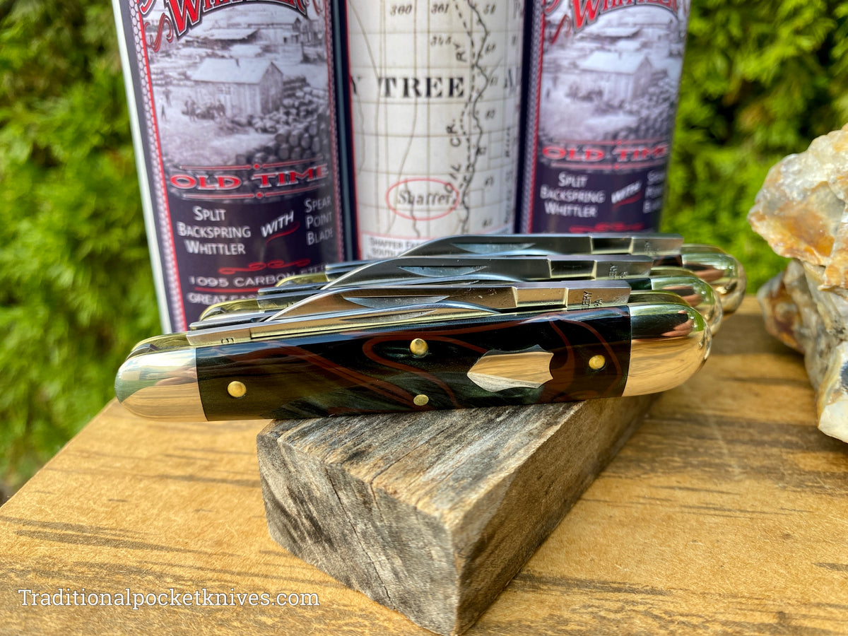 Great Eastern Cutlery #592322 Tidioute Cutlery Shaffer Farm Whittler Hummingbird Acrylic