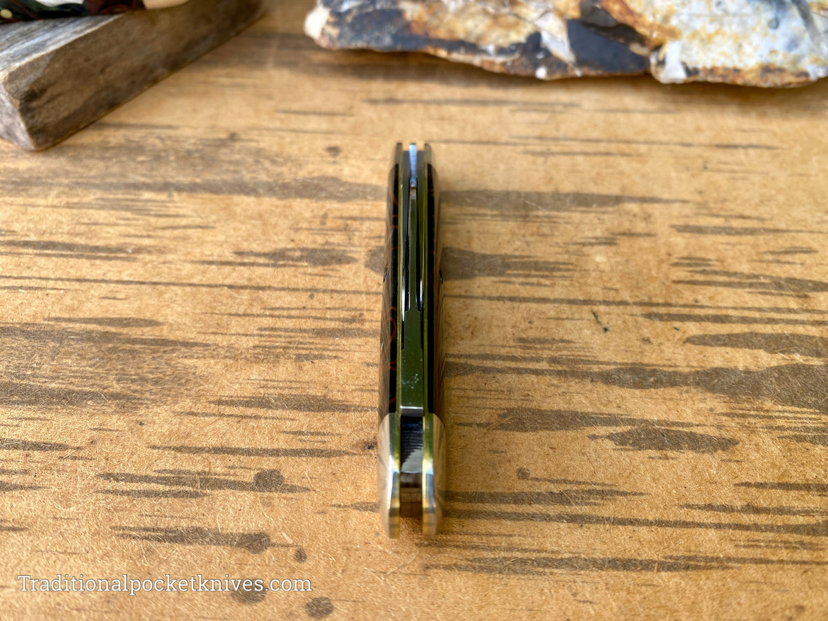 Great Eastern Cutlery #592322 Tidioute Cutlery Shaffer Farm Whittler Hummingbird Acrylic