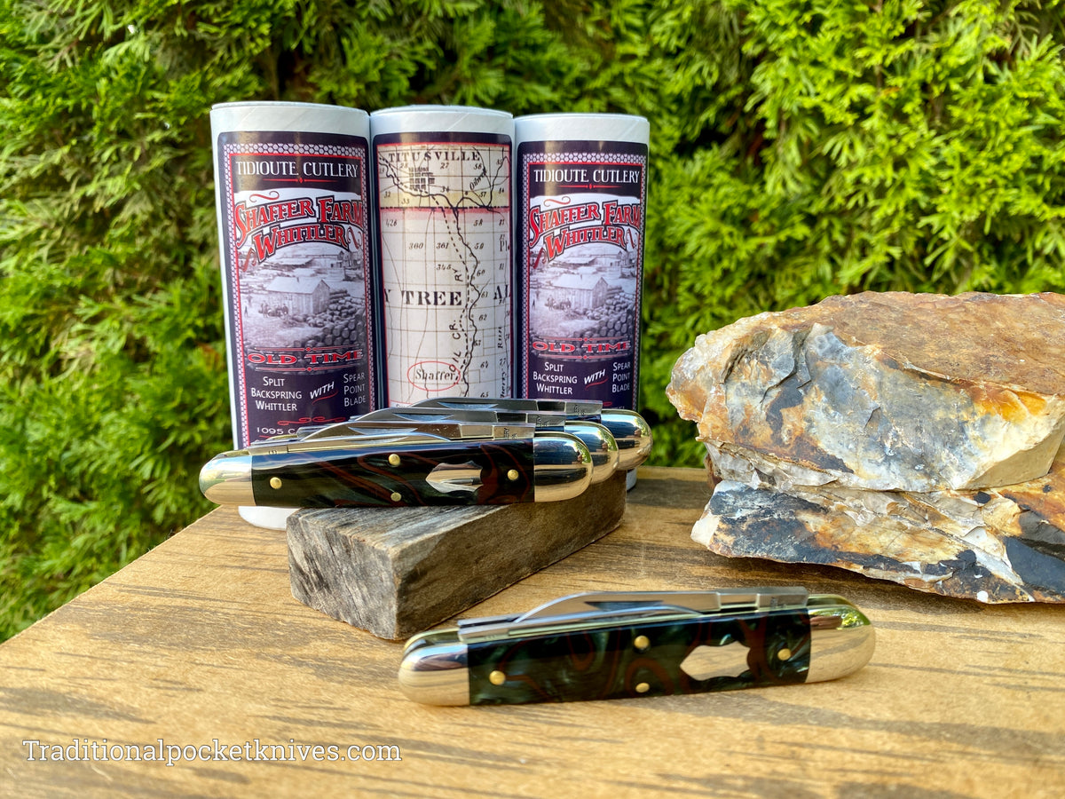 Great Eastern Cutlery #592322 Tidioute Cutlery Shaffer Farm Whittler Hummingbird Acrylic
