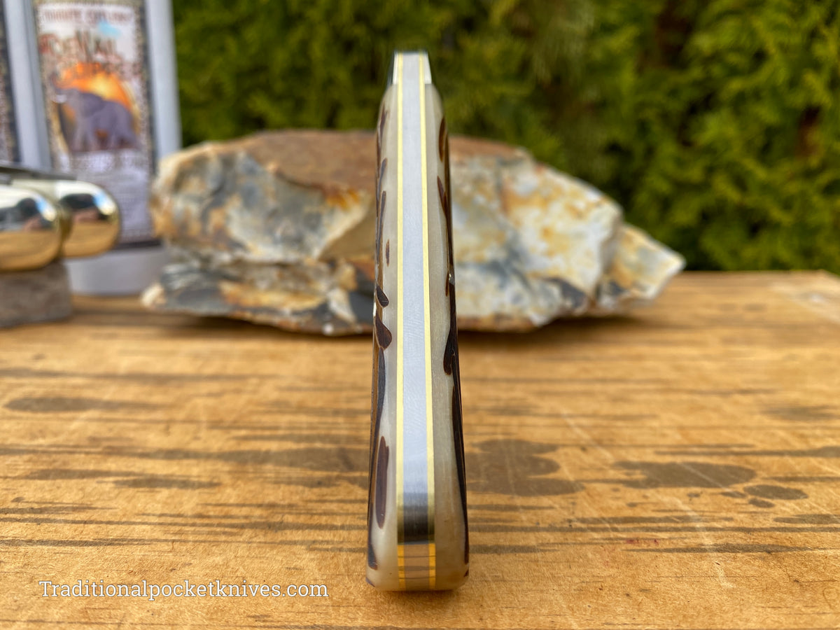 Great Eastern Cutlery #363122 Tidioute Cutlery Toenail Clipper India Jigged Bone