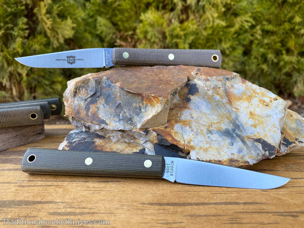 Great Eastern Cutlery #H20818 Hunter OD Green Canvas Micarta