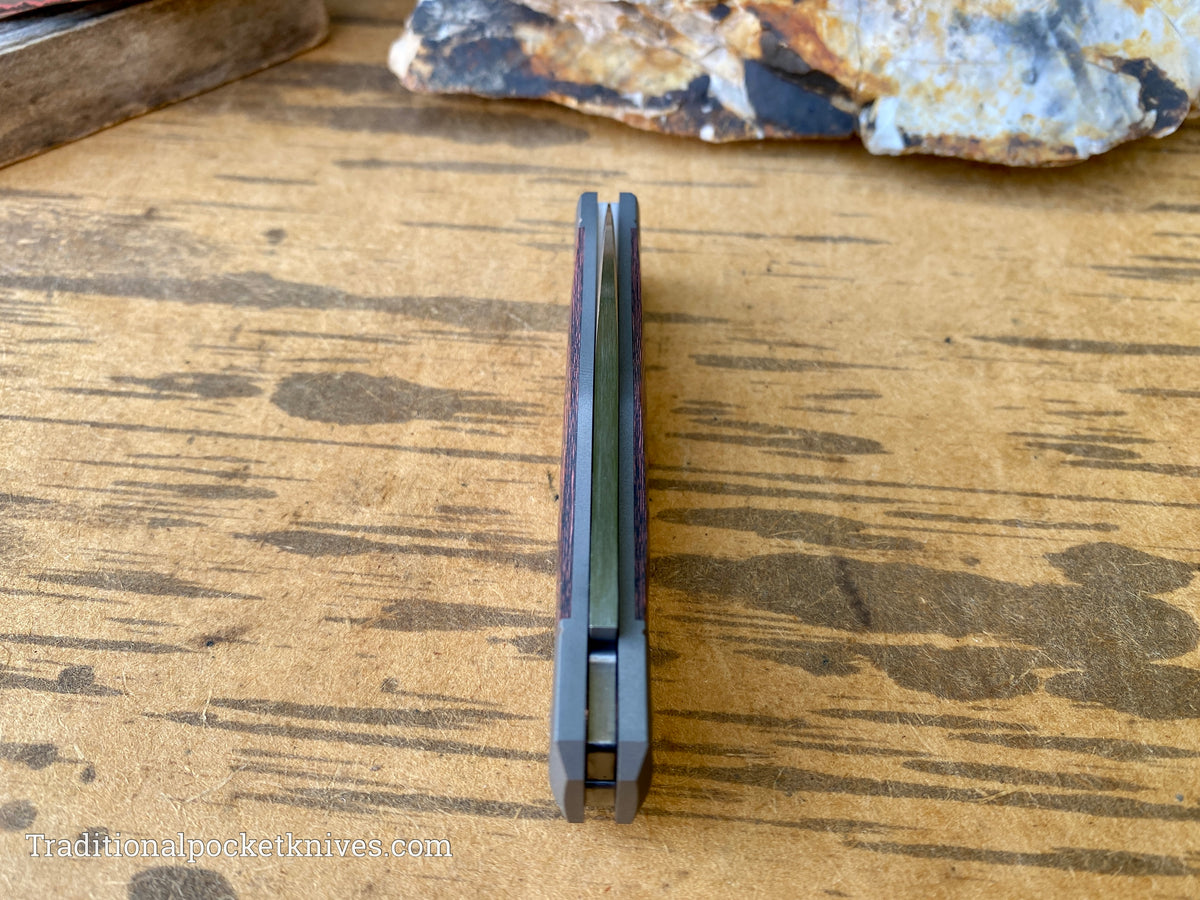 Jack Wolf Knives Vampire Jack Fat Carbon Lava Flow
