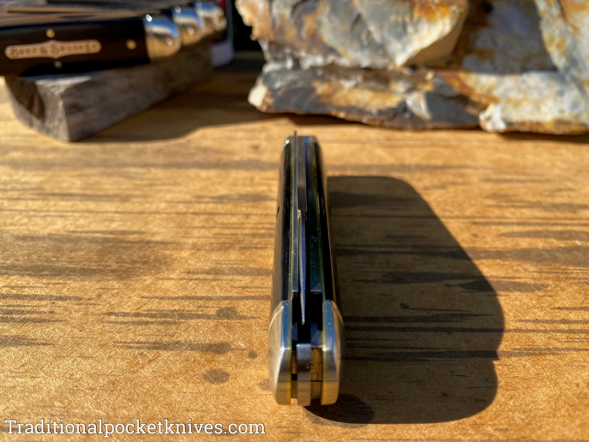 Great Eastern Cutlery #352320 Tidioute Cutlery Beer&amp;Sausage Bar Tool Knife Gabon Ebony Wood