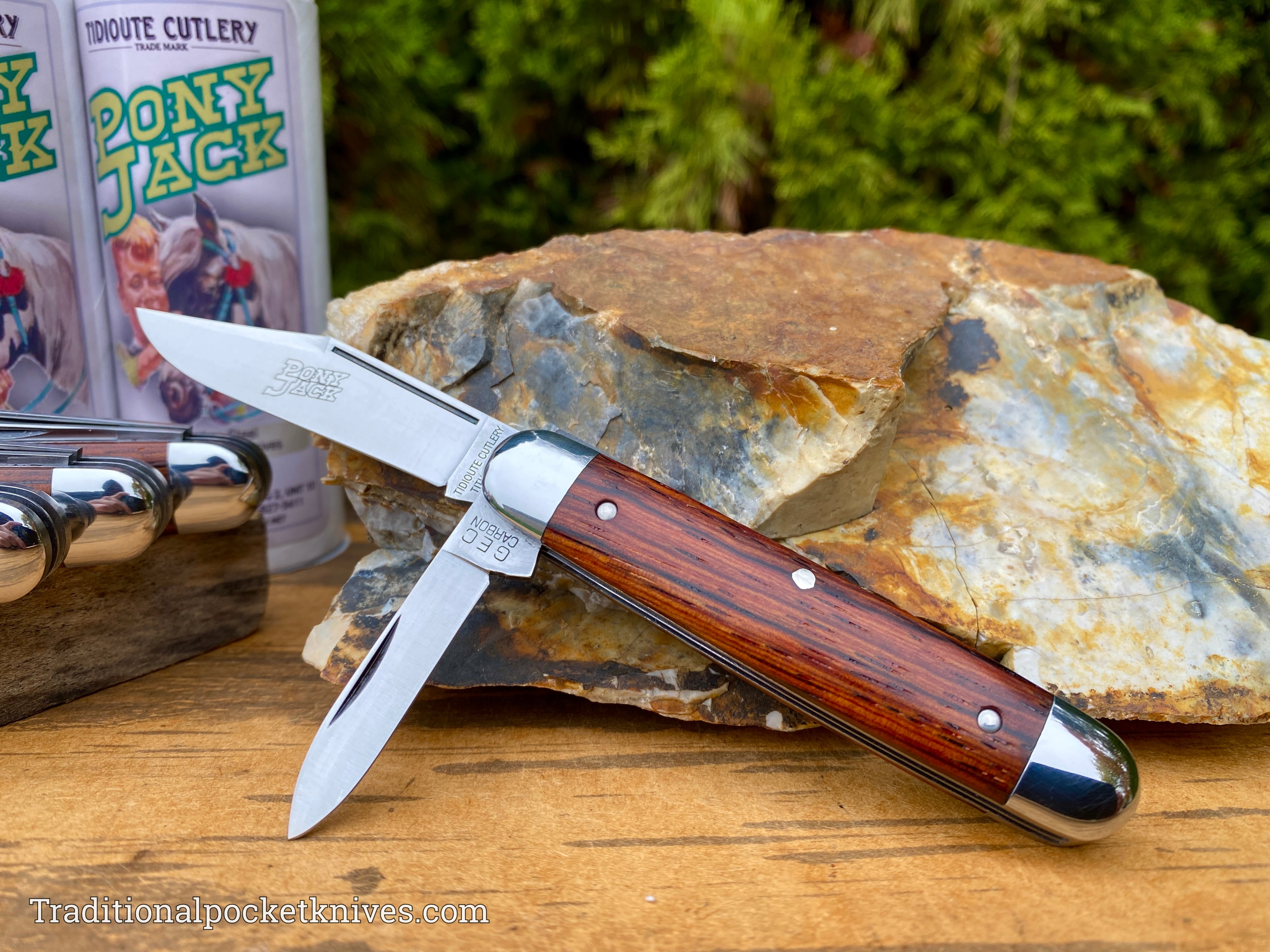 Great Eastern Cutlery #681221 Tidioute Cutlery Pony Jack Cocobolo