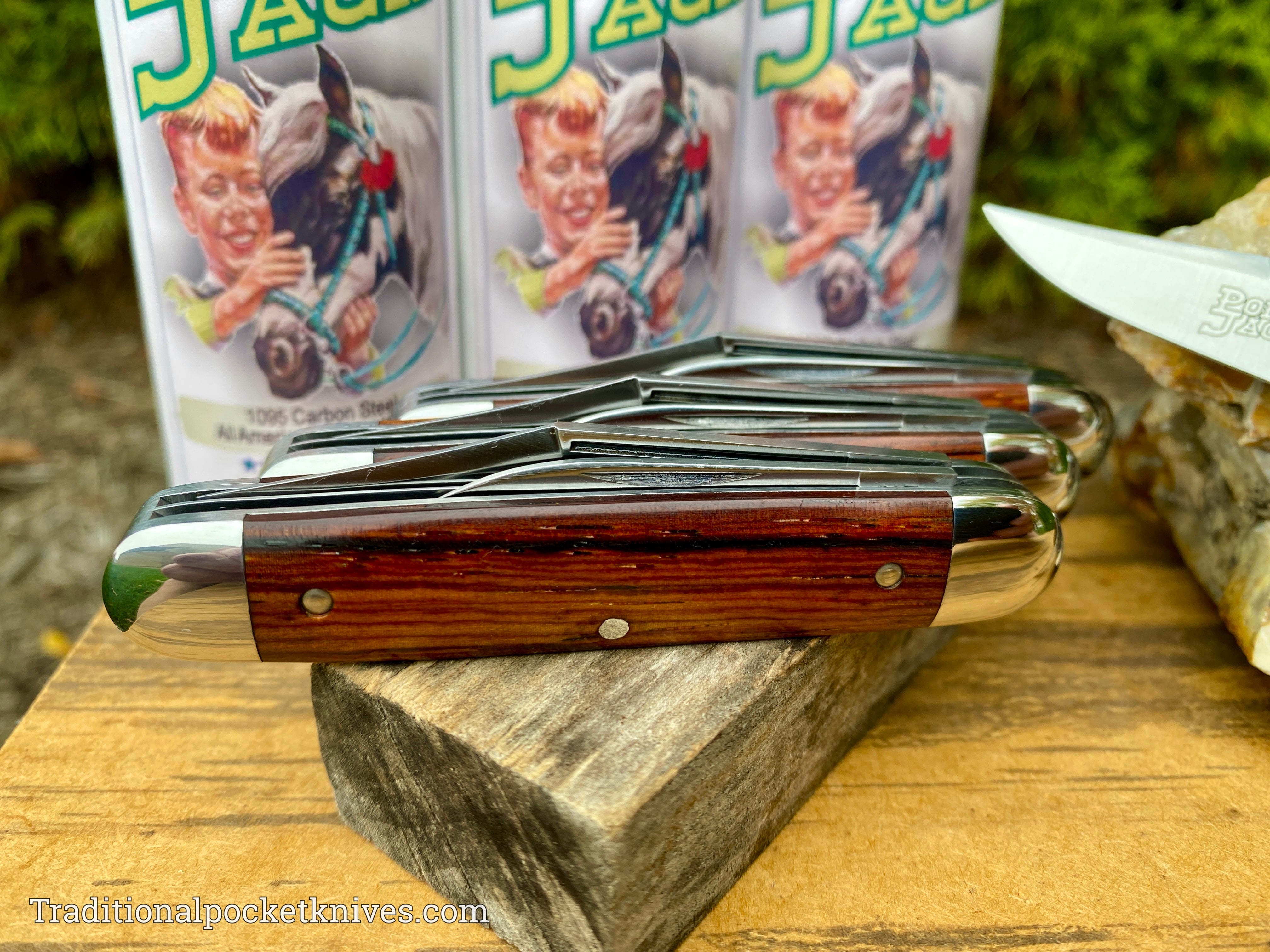 Great Eastern Cutlery #681221 Tidioute Cutlery Pony Jack Cocobolo