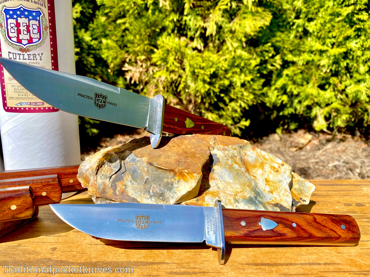Great Eastern Cutlery #H40119 Hunter Cocobolo Wood w/ Sheath