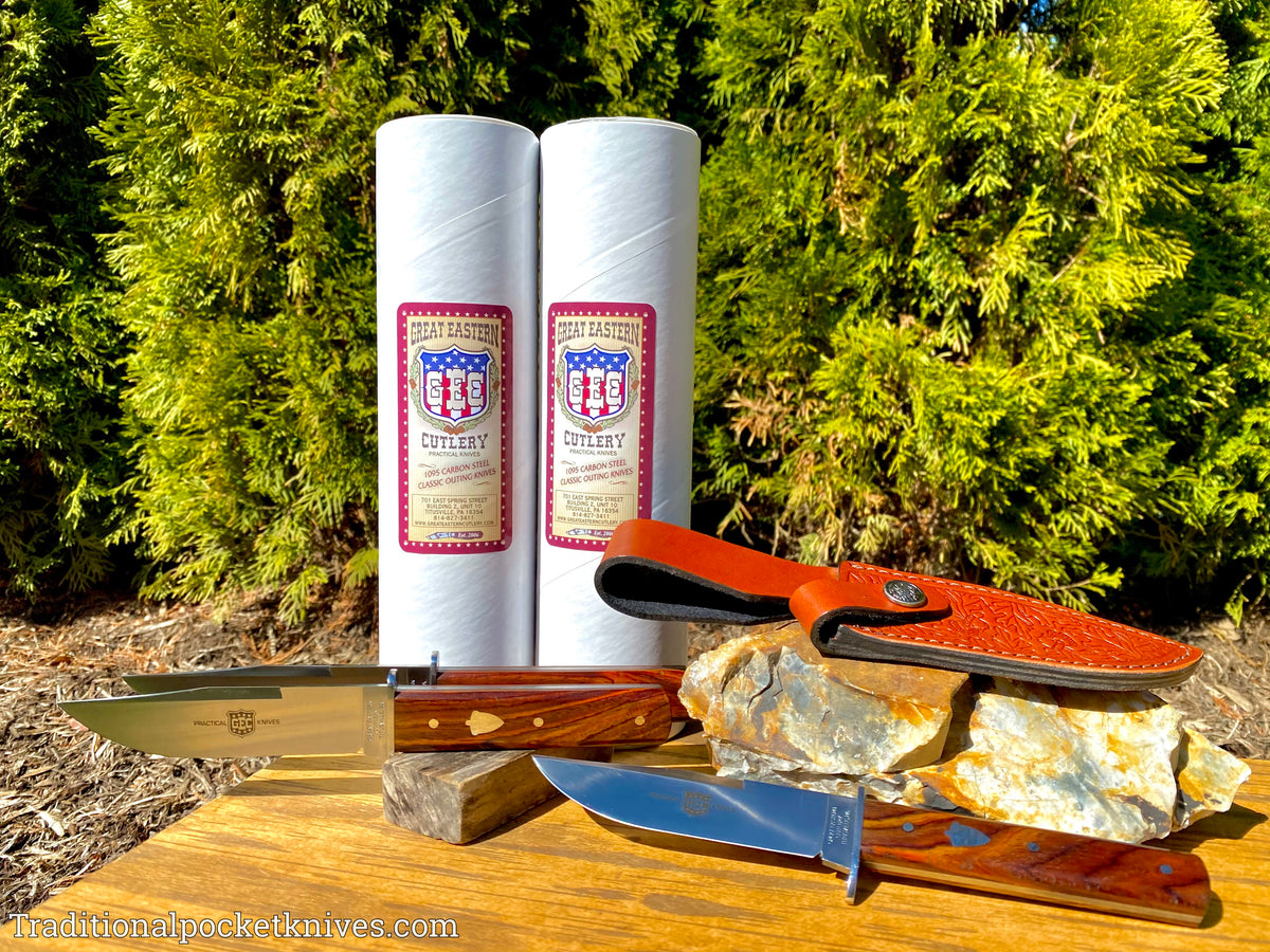 Great Eastern Cutlery #H40119 Hunter Cocobolo Wood w/ Sheath