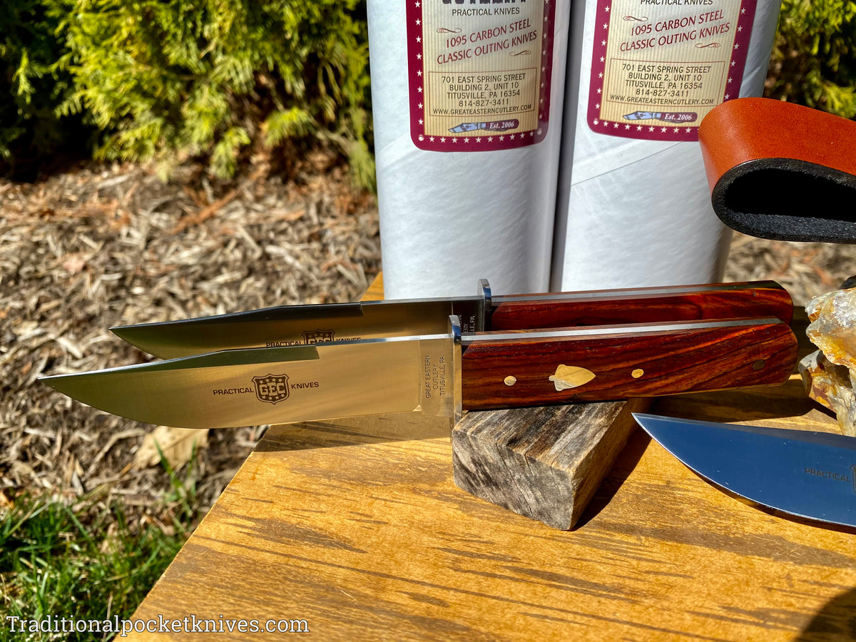 Great Eastern Cutlery #H40119 Hunter Cocobolo Wood w/ Sheath