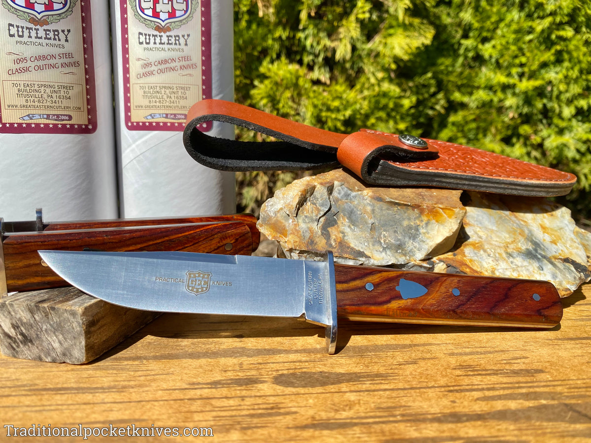 Great Eastern Cutlery #H40119 Hunter Cocobolo Wood w/ Sheath