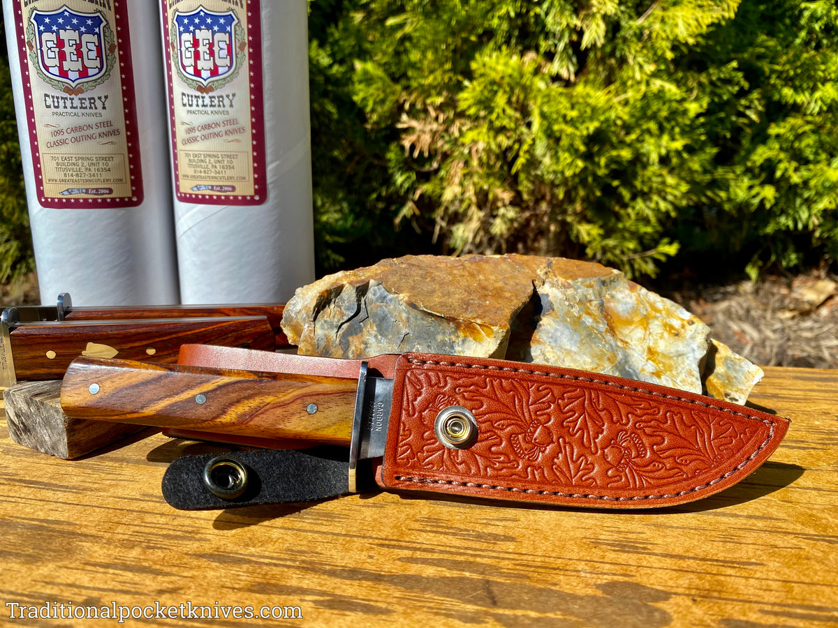 Great Eastern Cutlery #H40119 Hunter Cocobolo Wood w/ Sheath