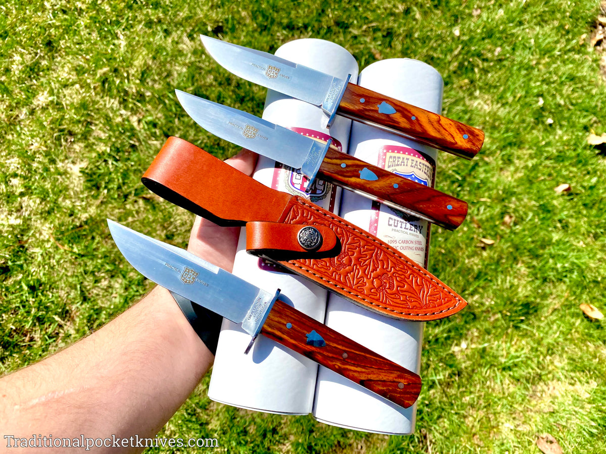 Great Eastern Cutlery #H40119 Hunter Cocobolo Wood w/ Sheath