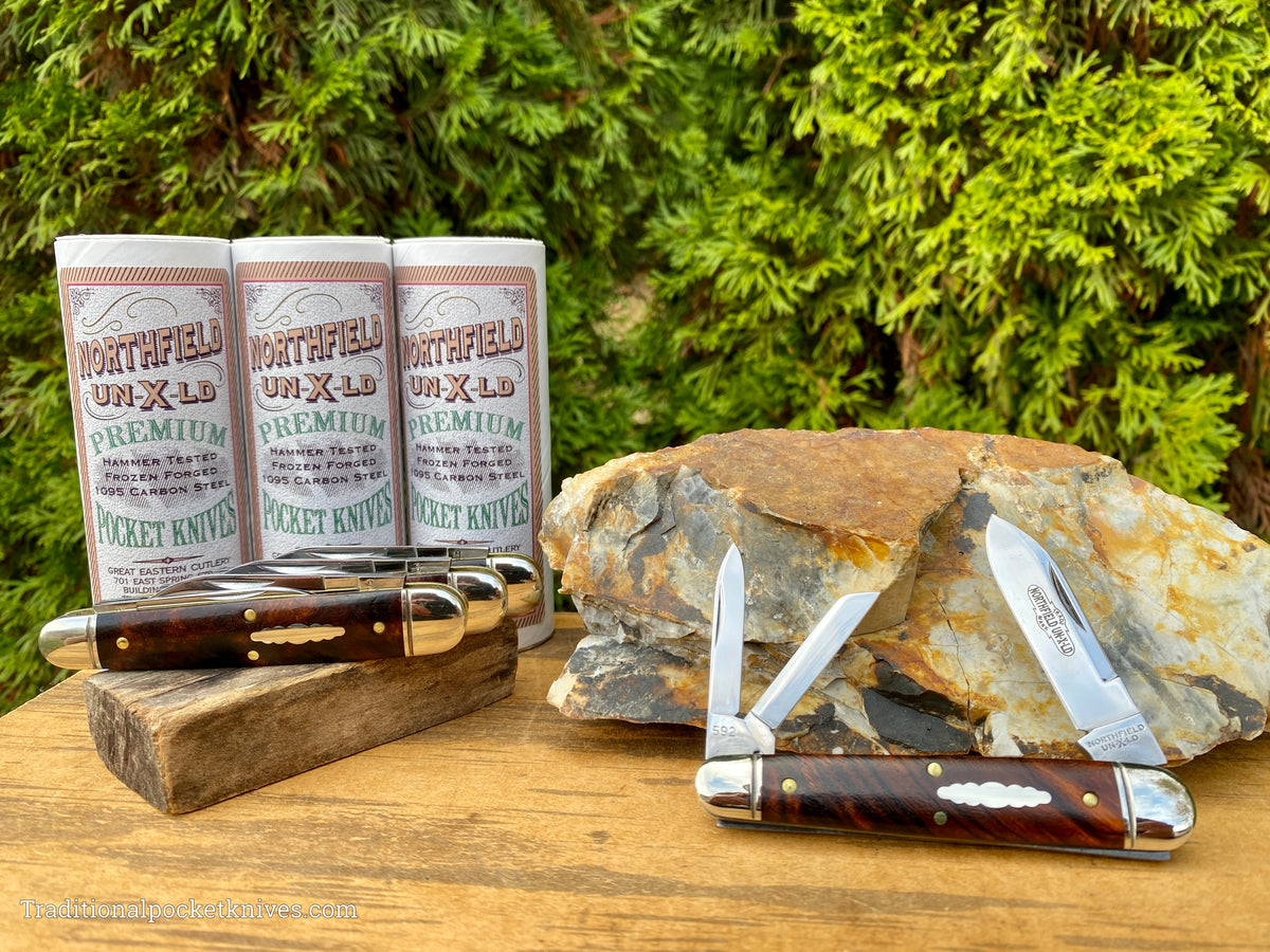 Great Eastern Cutlery #592322 Northfield UNXLD Shaffer Farm Whittler Desert Ironwood