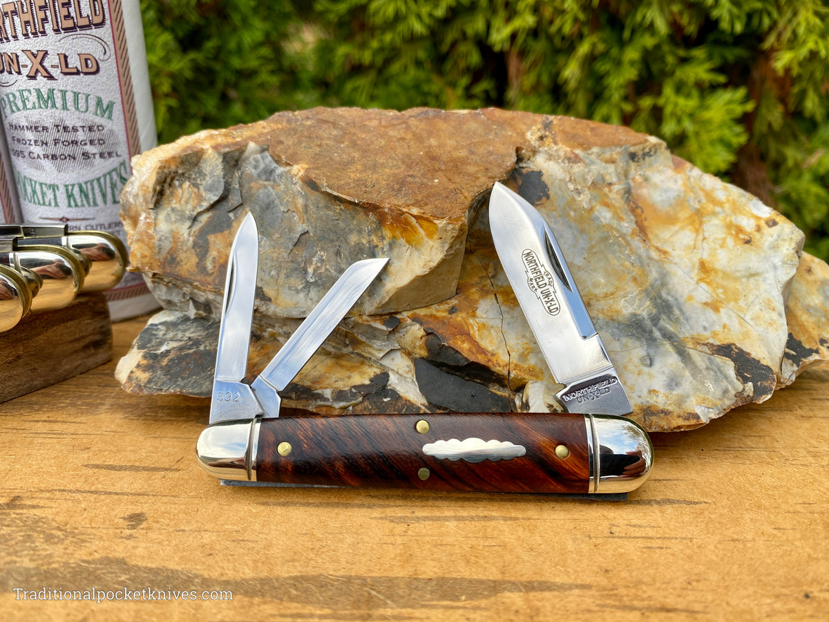 Great Eastern Cutlery #592322 Northfield UNXLD Shaffer Farm Whittler Desert Ironwood