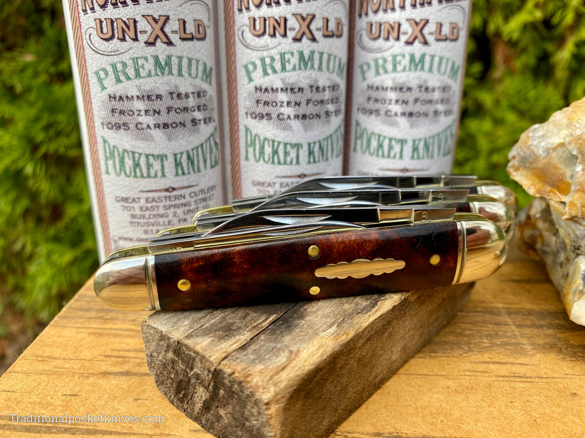 Great Eastern Cutlery #592322 Northfield UNXLD Shaffer Farm Whittler Desert Ironwood