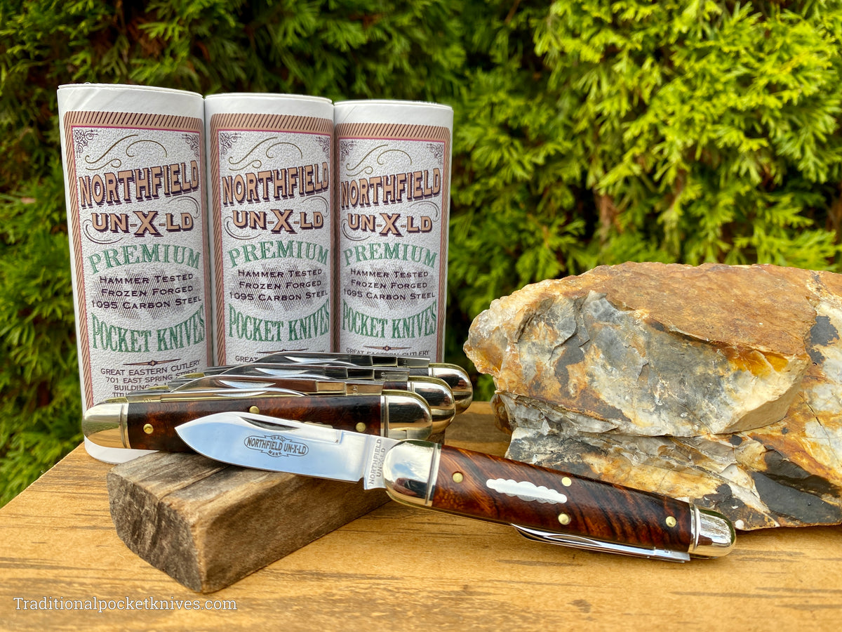Great Eastern Cutlery #592322 Northfield UNXLD Shaffer Farm Whittler Desert Ironwood