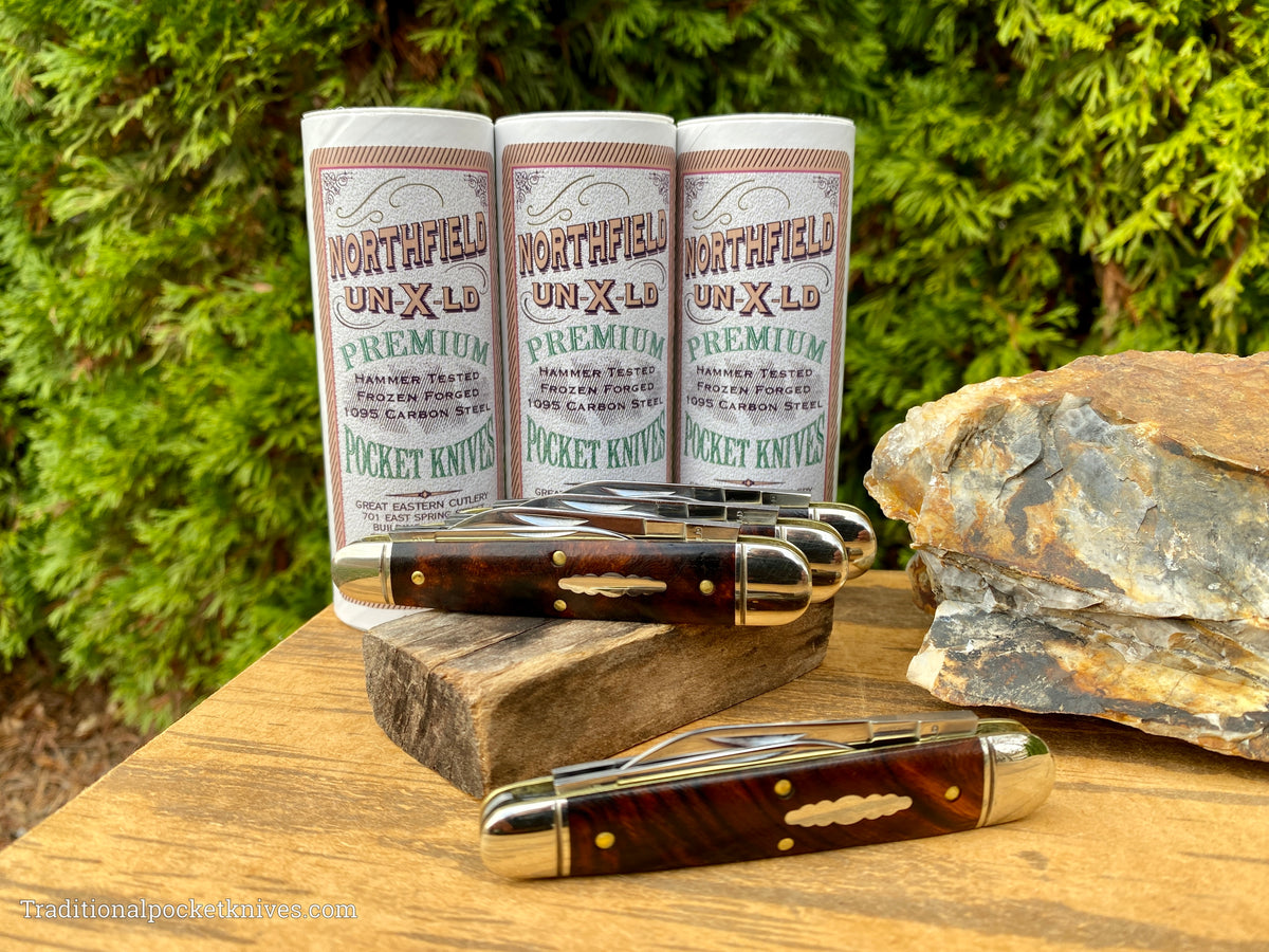 Great Eastern Cutlery #592322 Northfield UNXLD Shaffer Farm Whittler Desert Ironwood