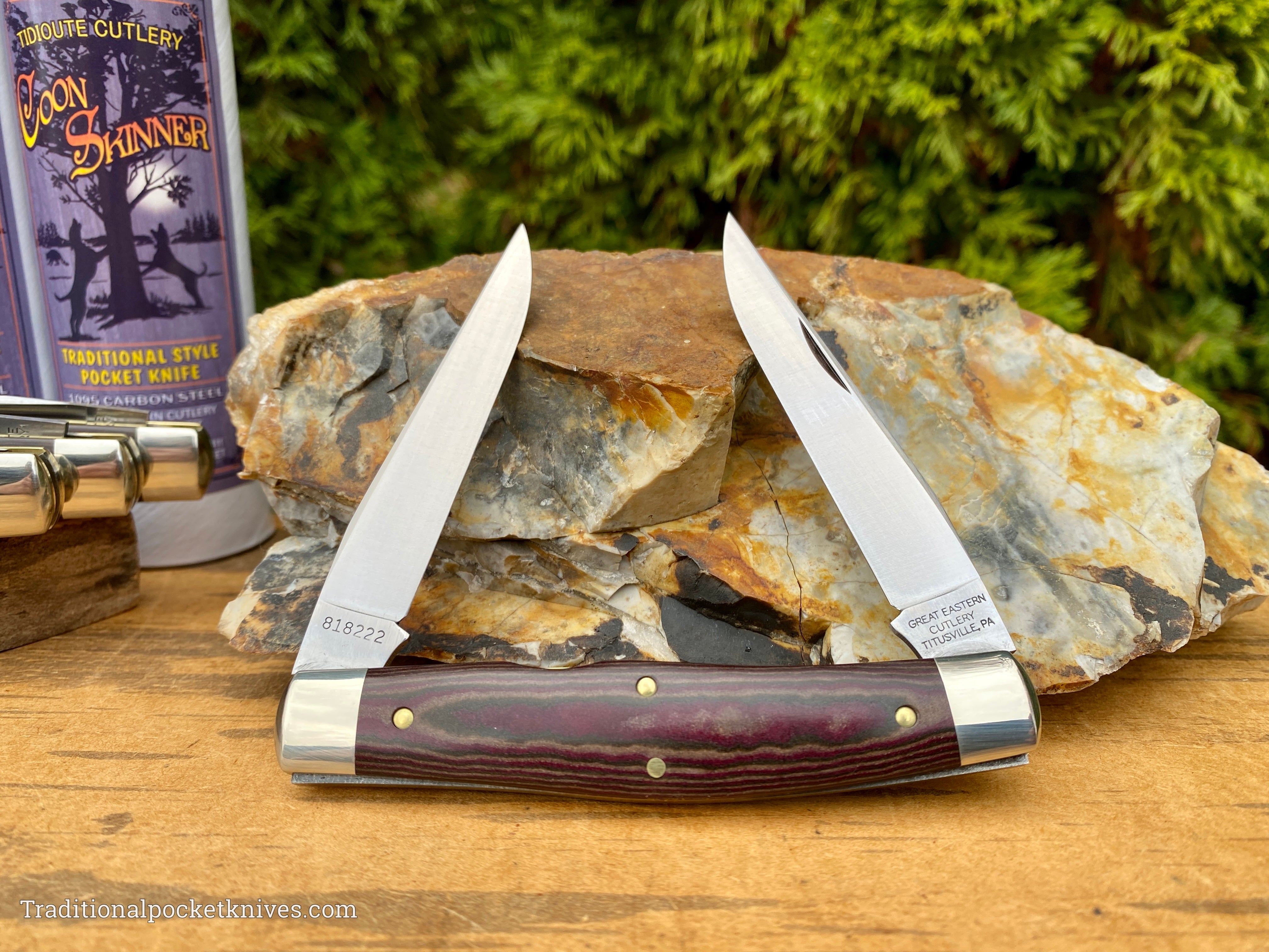 Great Eastern Cutlery #818222 Tidioute Cutlery Coon Skinner