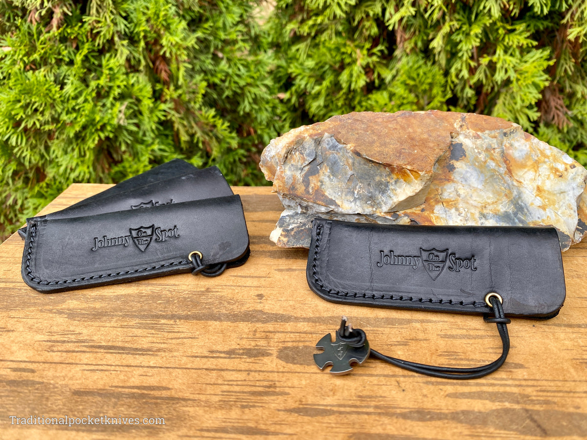 Great Eastern Cutlery &quot;Johnny On The Spot&quot; Leather Knife Sleeve