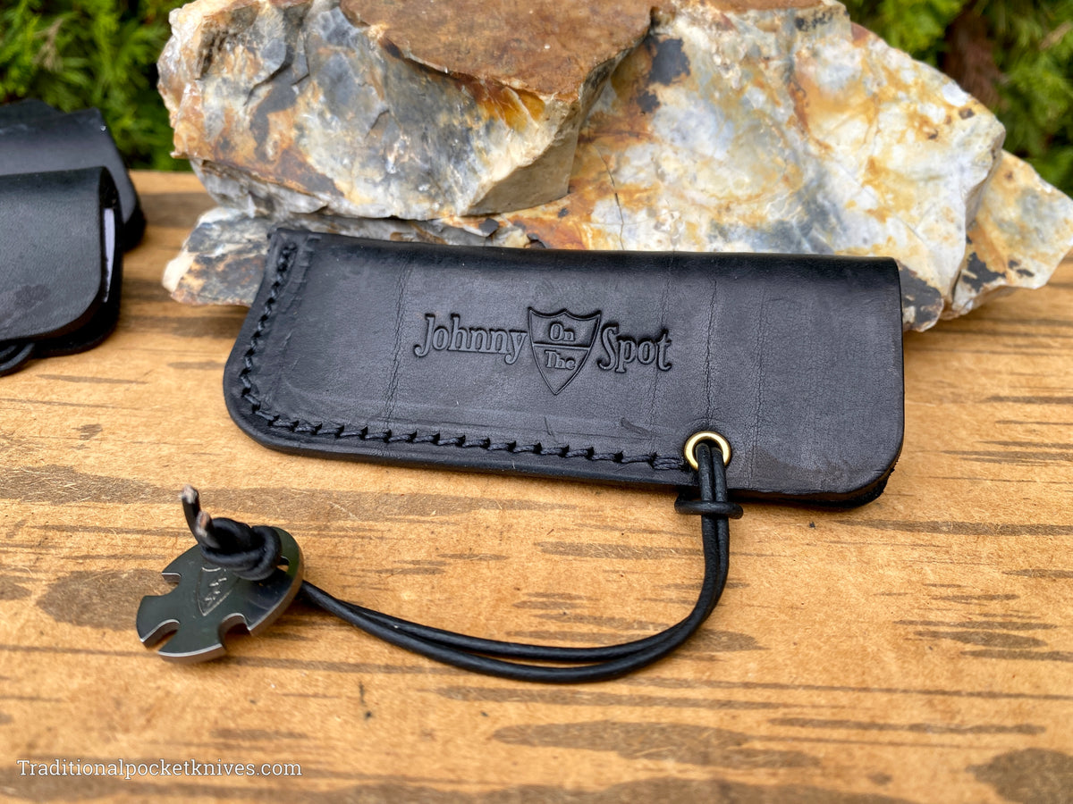 Great Eastern Cutlery &quot;Johnny On The Spot&quot; Leather Knife Sleeve