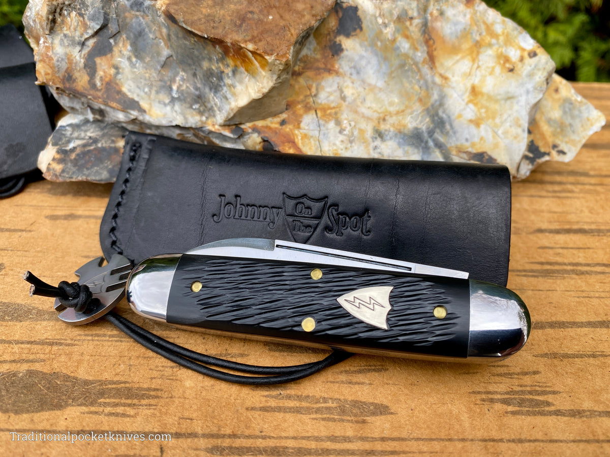 Great Eastern Cutlery &quot;Johnny On The Spot&quot; Leather Knife Sleeve