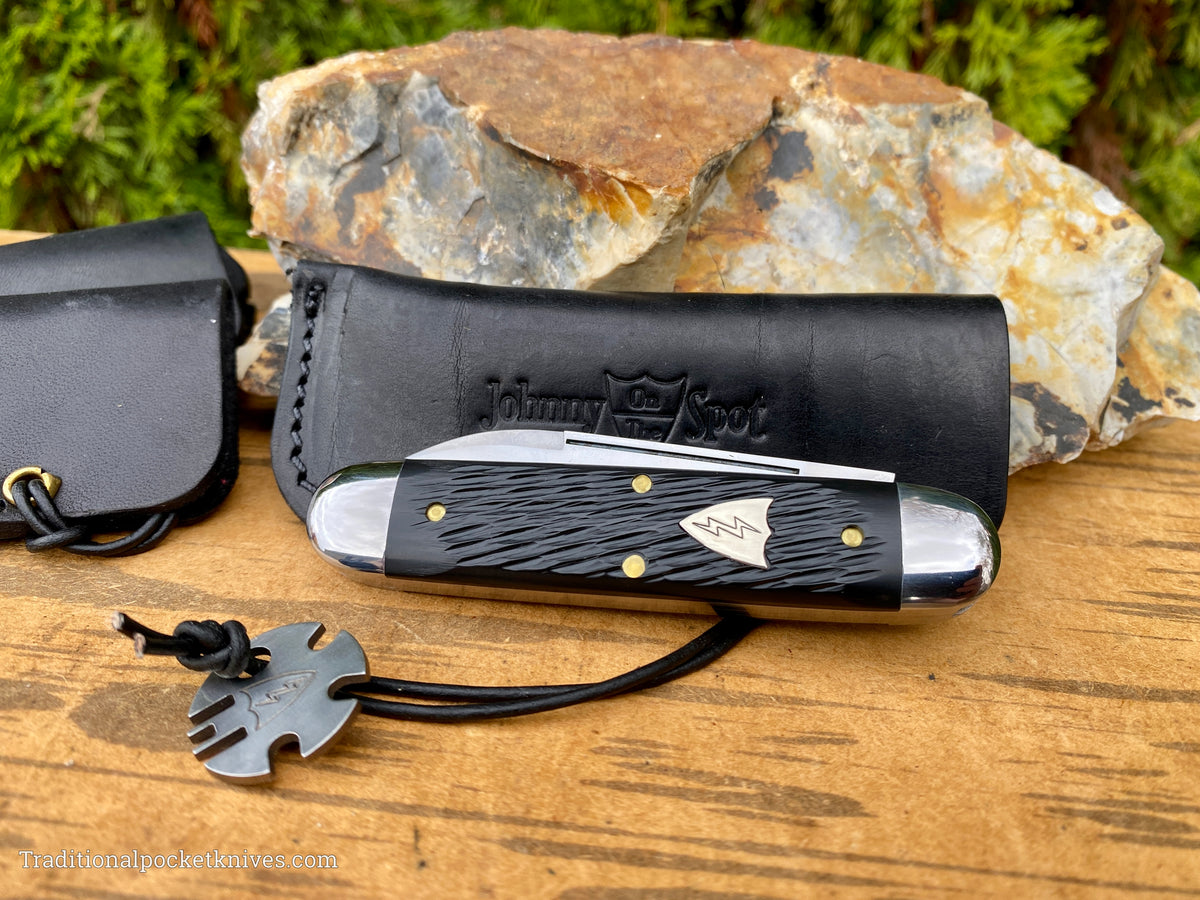 Great Eastern Cutlery &quot;Johnny On The Spot&quot; Leather Knife Sleeve