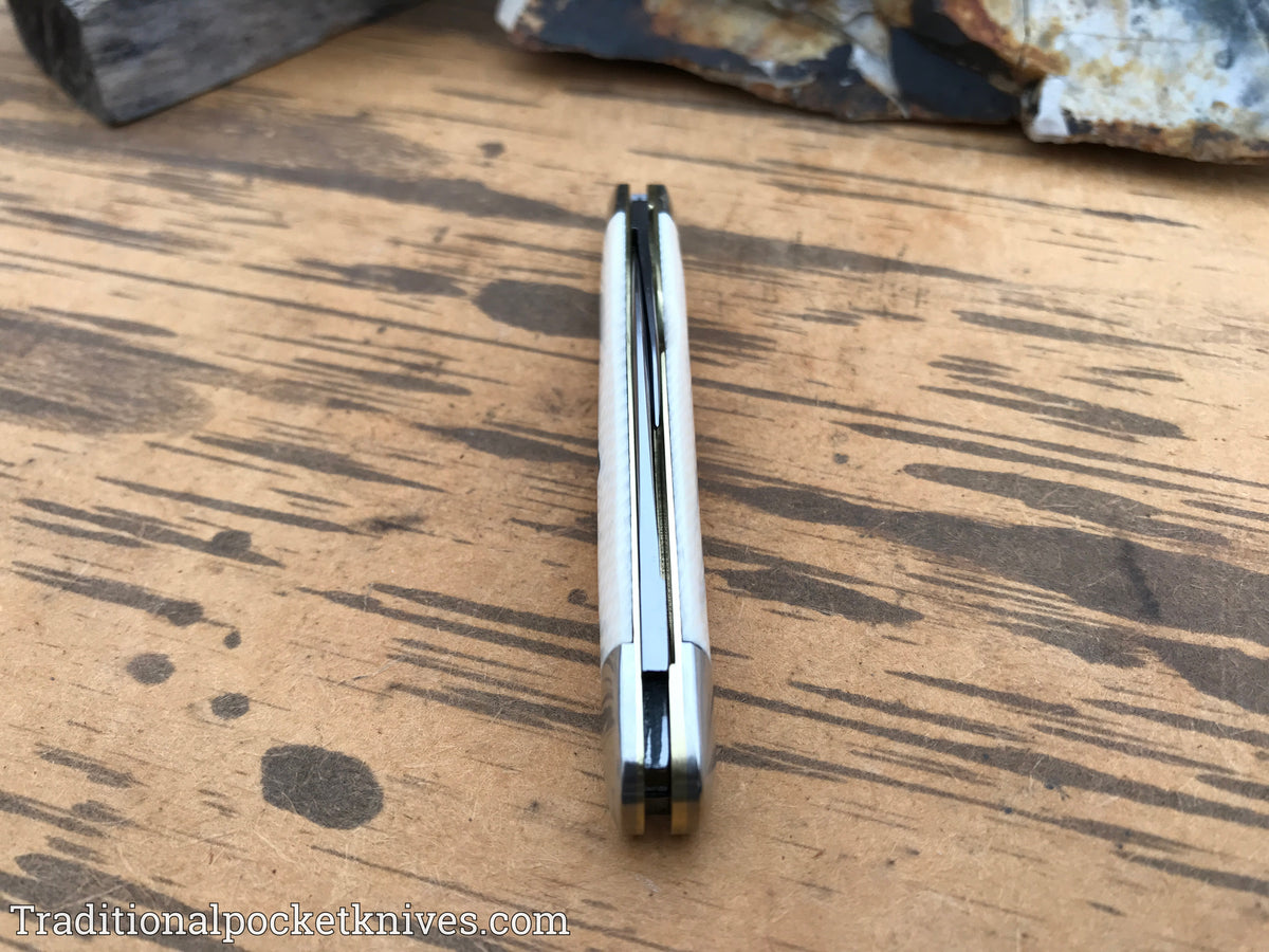 Great Eastern Cutlery #620220 Tidioute Cutlery Easy Pocket Congress Unicorn Ivory Acrylic