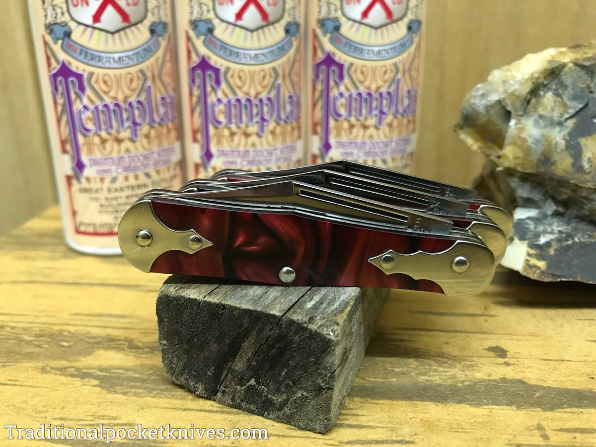Great Eastern Cutlery #061119 Northfield UN-X-LD Templar Crusader Acrylic