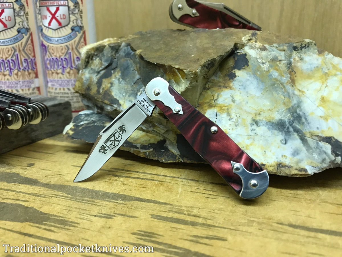 Great Eastern Cutlery #061119 Northfield UN-X-LD Templar Crusader Acrylic