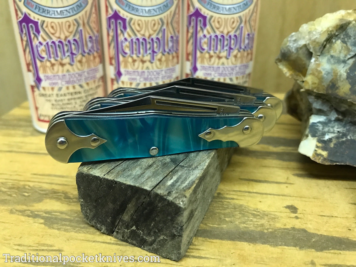 Great Eastern Cutlery #061119 Northfield UN-X-LD Templar Caribbean Acrylic