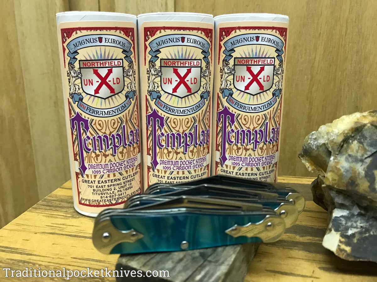 Great Eastern Cutlery #061119 Northfield UN-X-LD Templar Caribbean Acrylic