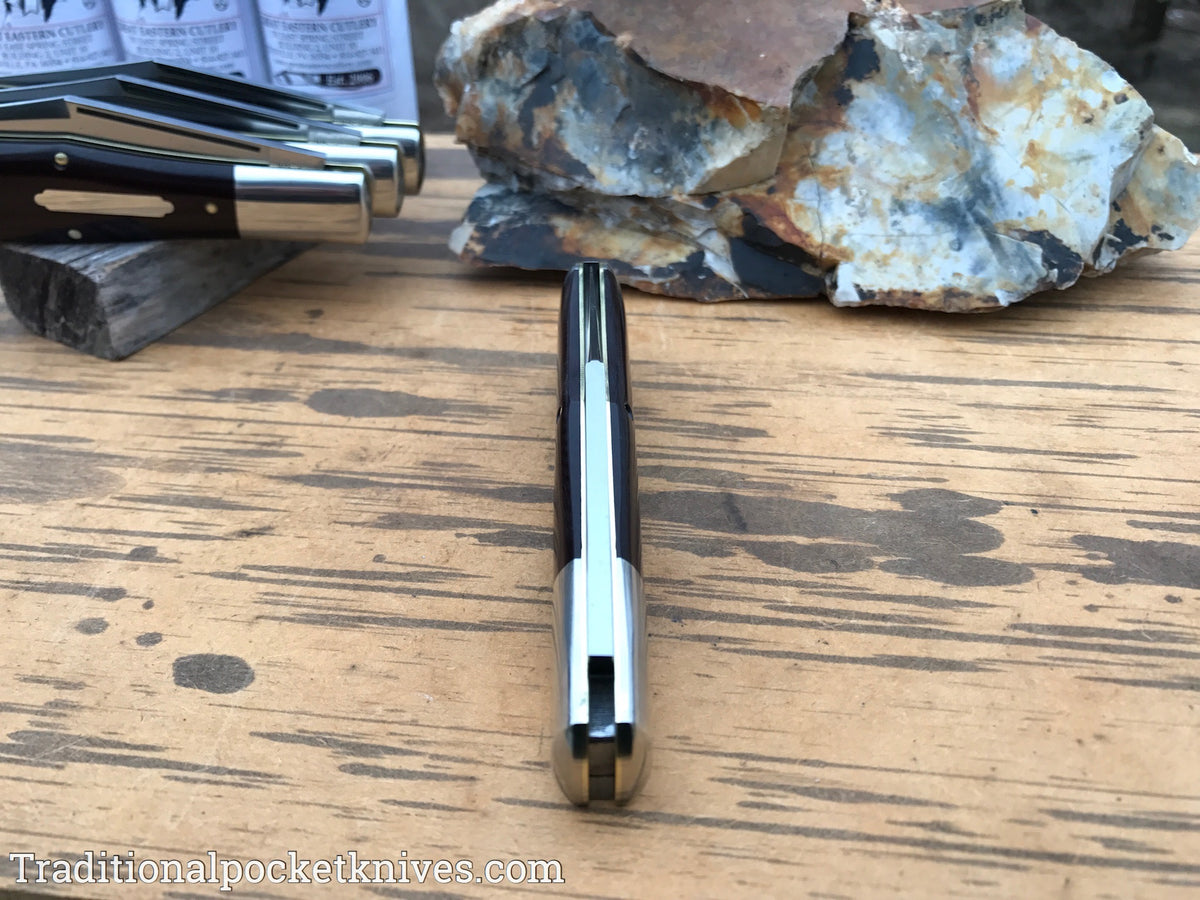 Great Eastern Cutlery #971119 Tidioute Cutlery Allegheny Maroon Linen Micarta