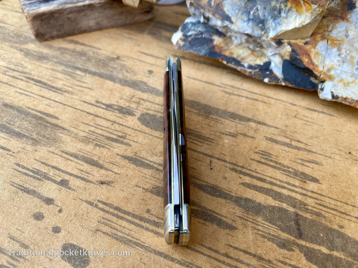 Great Eastern Cutlery #818222 Northfield UNXLD Coon Skinner Snakewood DELUXE