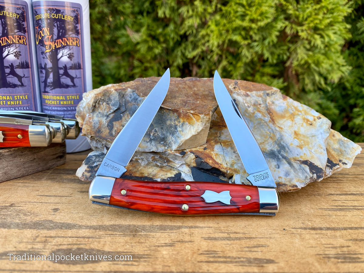 Great Eastern Cutlery #818222 Tidioute Cutlery Coon Skinner Textured Coffee House Acrylic