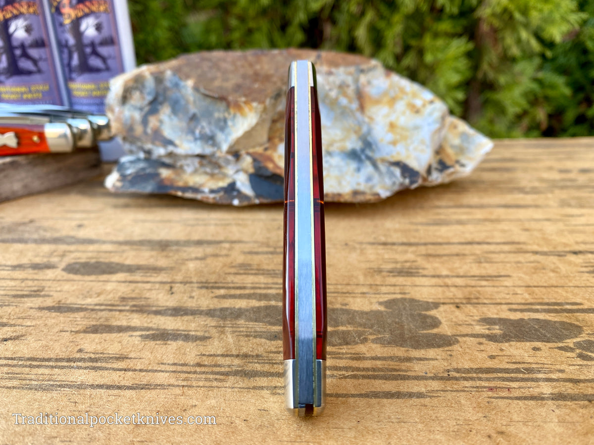 Great Eastern Cutlery #818222 Tidioute Cutlery Coon Skinner Textured Coffee House Acrylic