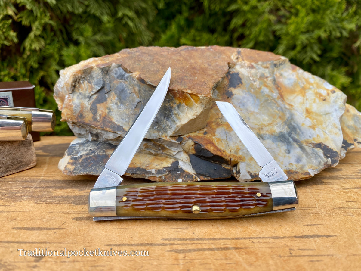 Schatt&Morgan Cutlery Keystone Series #16 #042155 Serpentine Moose