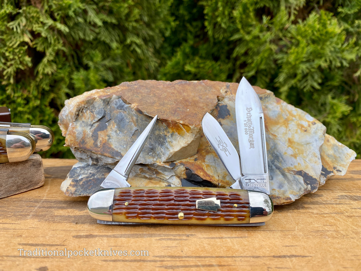 Schatt&Morgan Cutlery Keystone Series #16 #043299 Equal End Cattle Knife