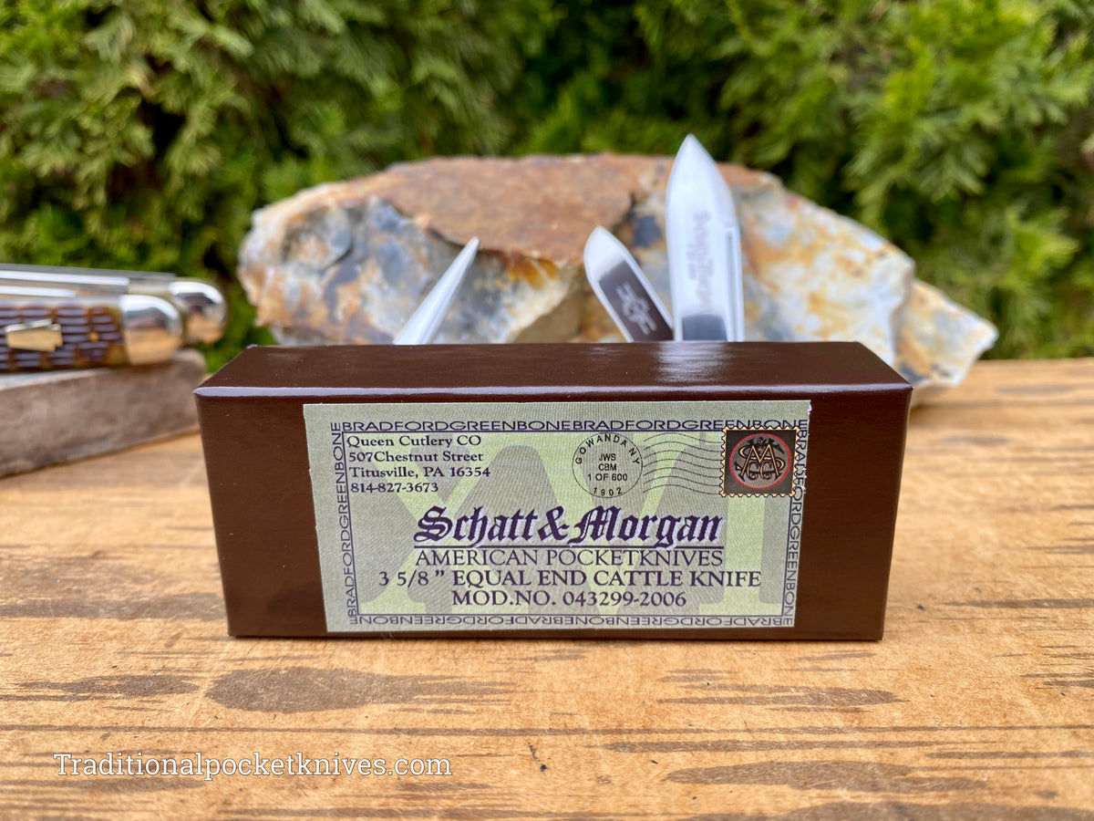 Schatt&Morgan Cutlery Keystone Series #16 #043299 Equal End Cattle Knife