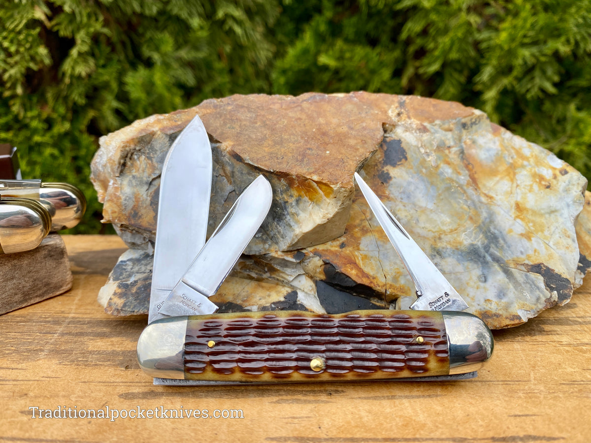 Schatt&Morgan Cutlery Keystone Series #16 #043299 Equal End Cattle Knife